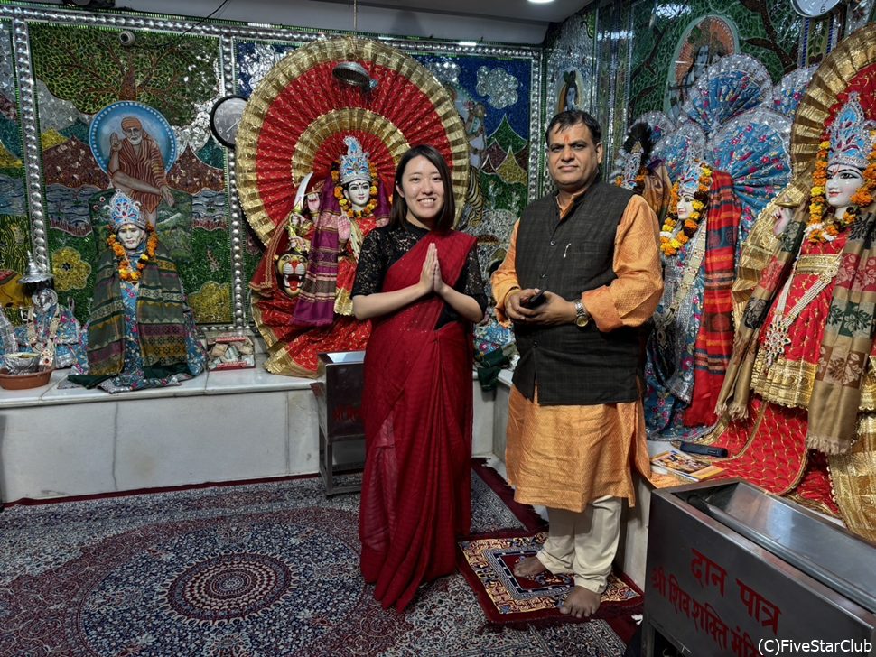 星占いの先生と(デリー)