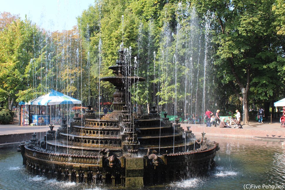 緑が多く気持ちいい、シュテファン・チェル・マレ公園