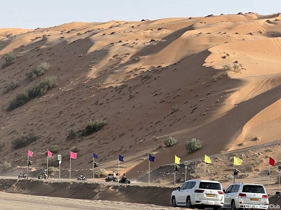 ワヒバ砂漠の風景<ワヒバ砂漠>