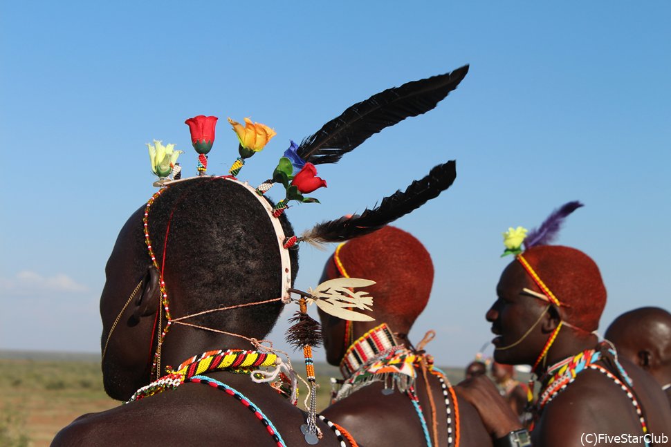 サンブール族の村<ロイサバ動物保護区>