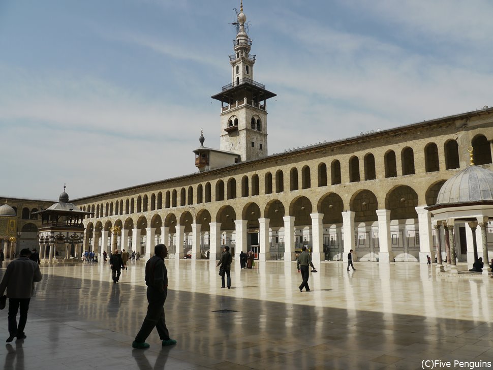 世界最古級にして最大級のモスク　ウマイヤドモスク