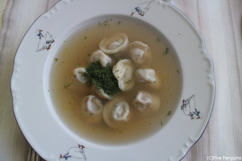 ロシア料理(ロシア風水餃子・ぺリメニ)