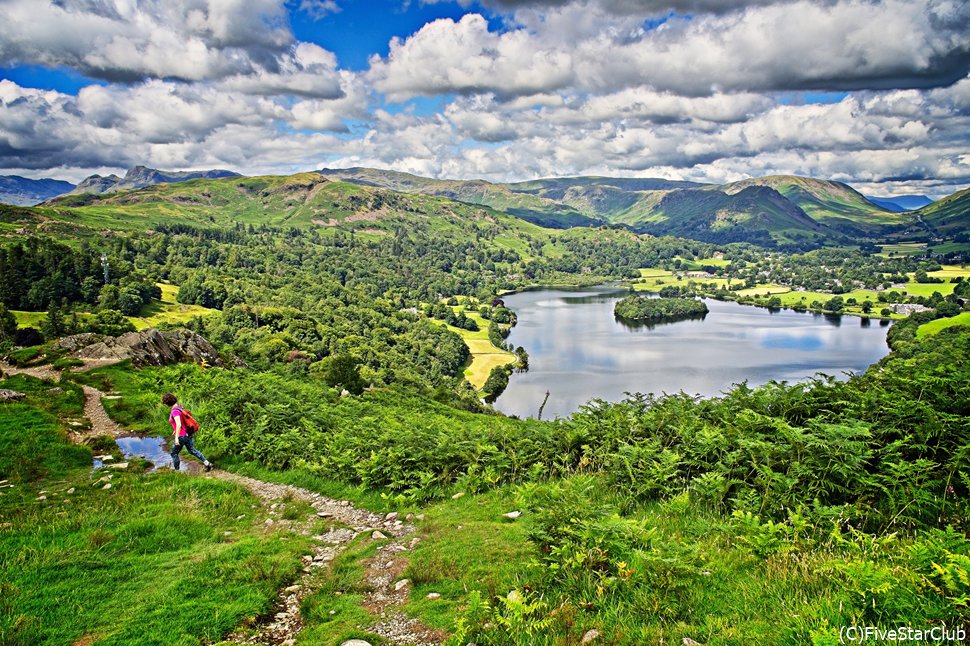 国土がさほど広くないイメージのイギリスだが湖水地方の広さは果てしない