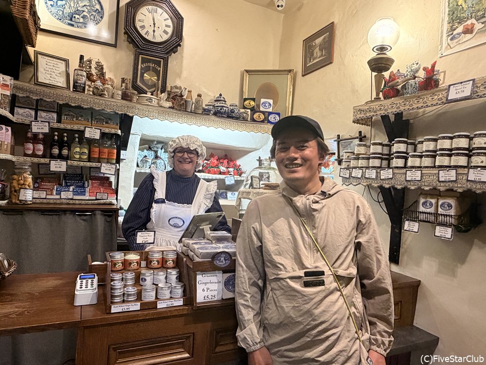 グラスミアで有名なジンジャーブレッドショップ