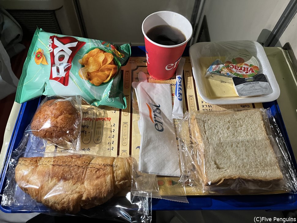 朝食と言えばパンとコーヒー