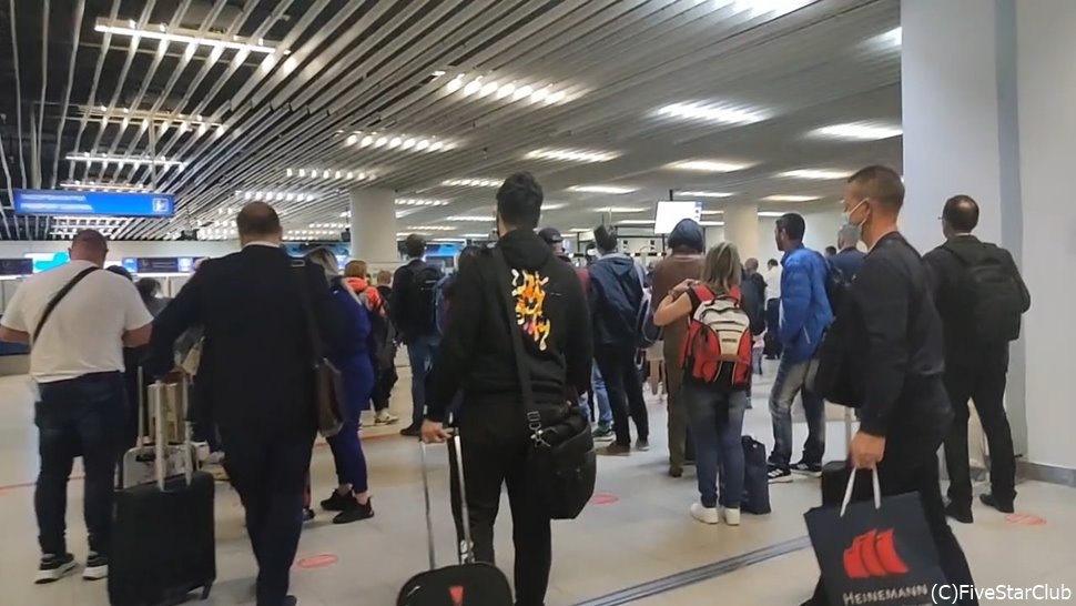 ソフィア空港の様子