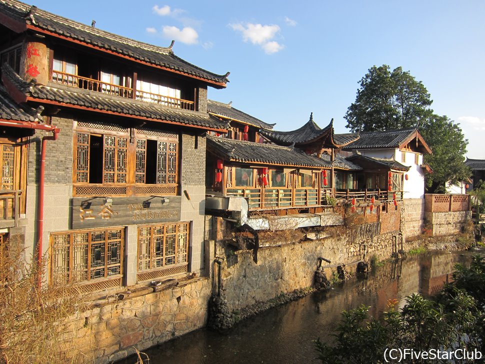 束河村古城＜麗江＞