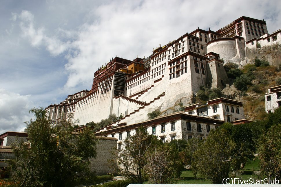 チベットのシンボル　ポタラ宮