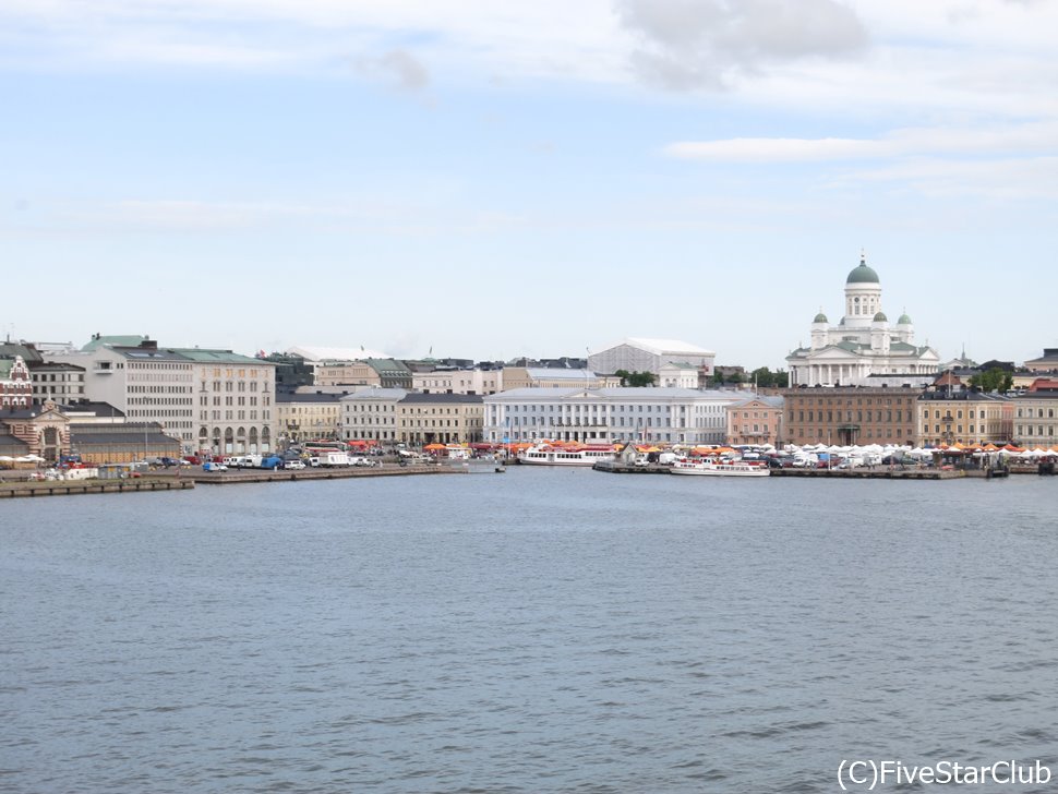 ヘルシンキの港