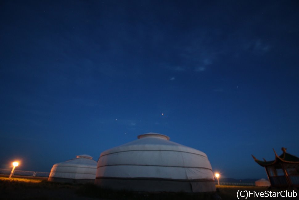 南ゴビの星空