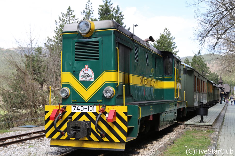 レトロな山岳鉄道シャルガン8＜セルビア＞