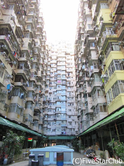 香港集合住宅（Quarry Bay）