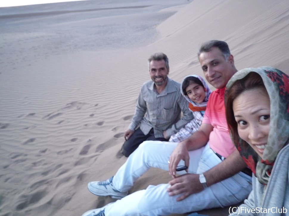 イランにも大砂丘があります！