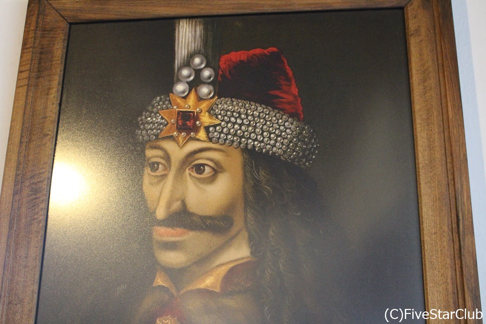 城主ヴラド・ツェペシュの似顔絵