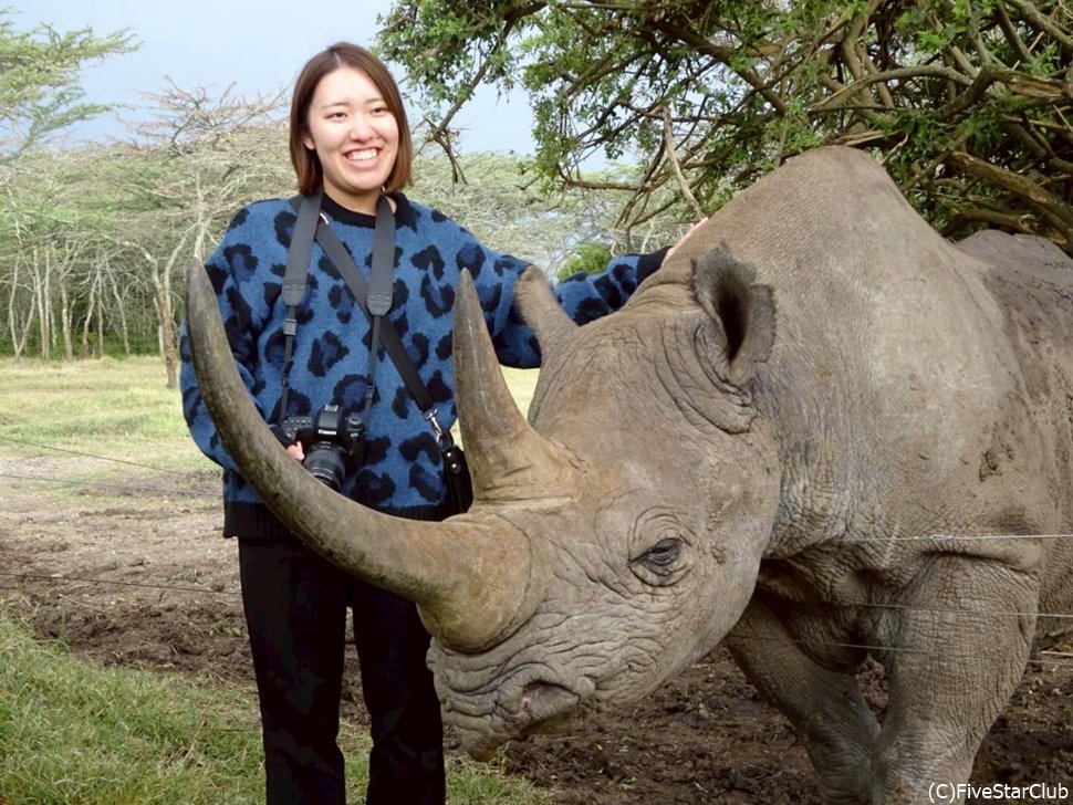 サイの保護区でバラカくんと再会<オルペジェタ動物保護区>