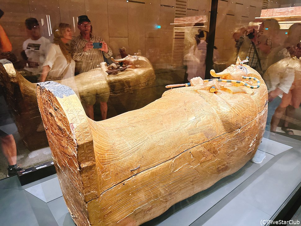 大エジプト博物館　内部の様子