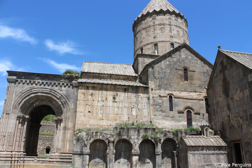 アルメニア一美しいと謳われる、タテヴ修道院