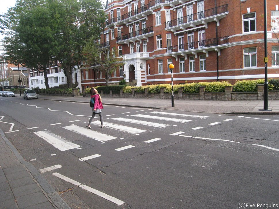 『Abbey Road』で有名なあの横断歩道