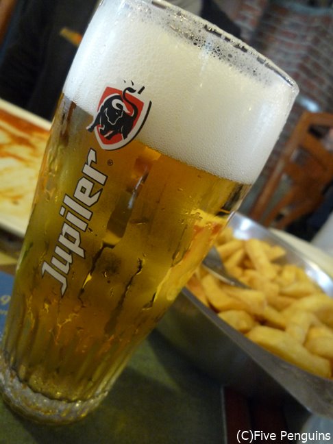 ベルギーで最も飲まれているビール「ジュピラー」