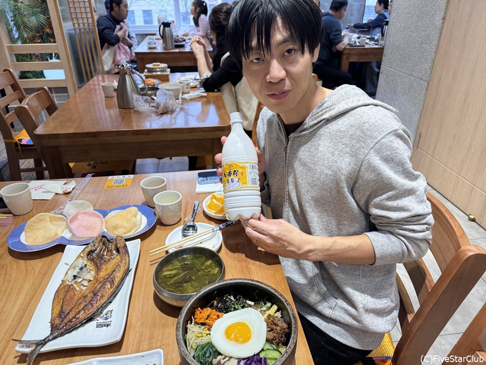 延吉で味わえる、ビビンバやマッコリなどの朝鮮料理