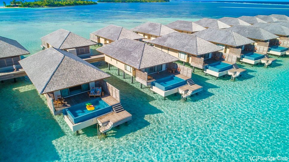 全室プール付き!モルディブ最大級のリゾート「レジデンス・ディグラ」