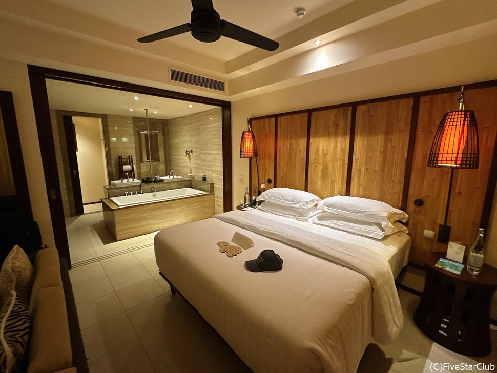 ゆったりしたジュニアスイートのお部屋