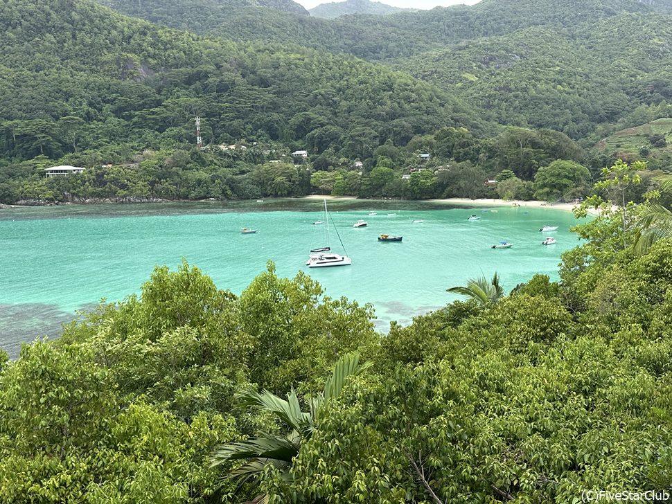 豊かな緑と海が織り成す楽園の風景