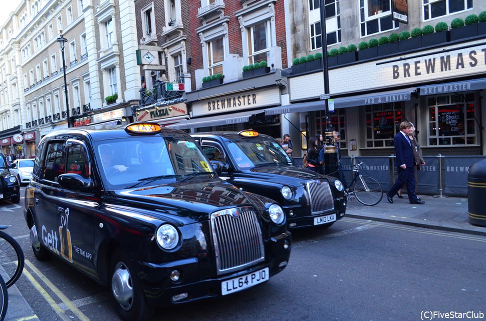 ロンドンの街並み