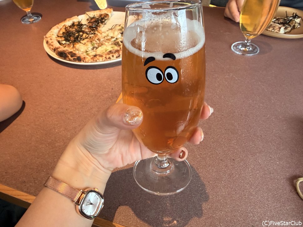 人気のピザ屋「Pizza 4P’s」のゆずビール