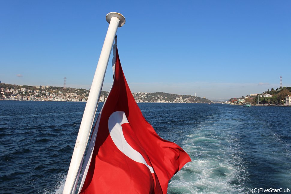 ボスポラス海峡クルーズ<イスタンブール>