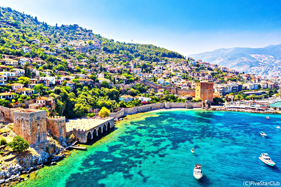 アンタルヤ トルコ アジアの要塞<アンタルヤ>