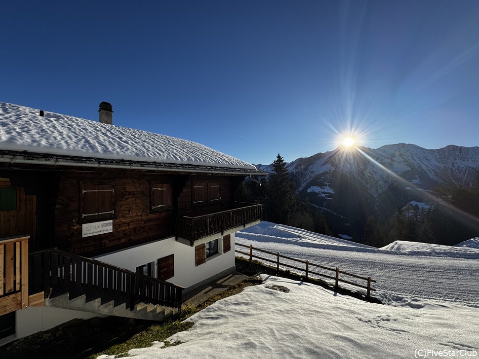 ベットマーアルプ村の静かな朝