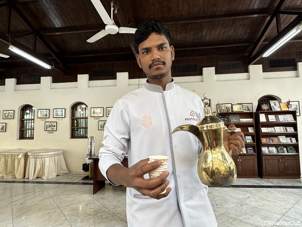 グランドモスクでのおもてなし