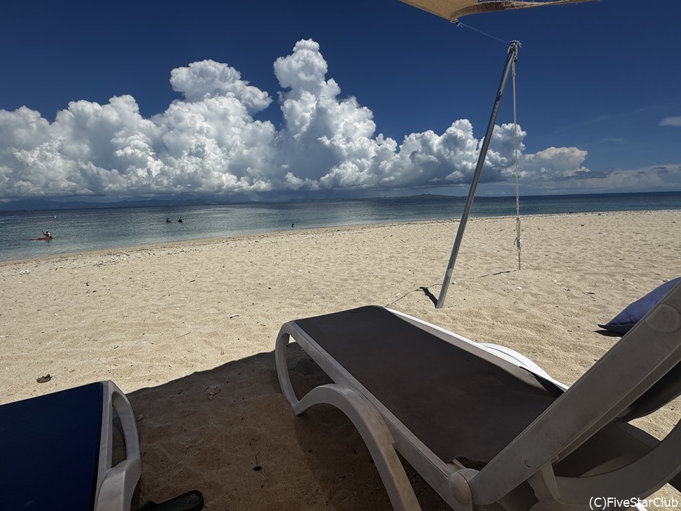 マラマラビーチでのんびり