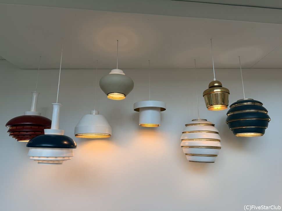 アアルトの生み出す温かみのあるライト