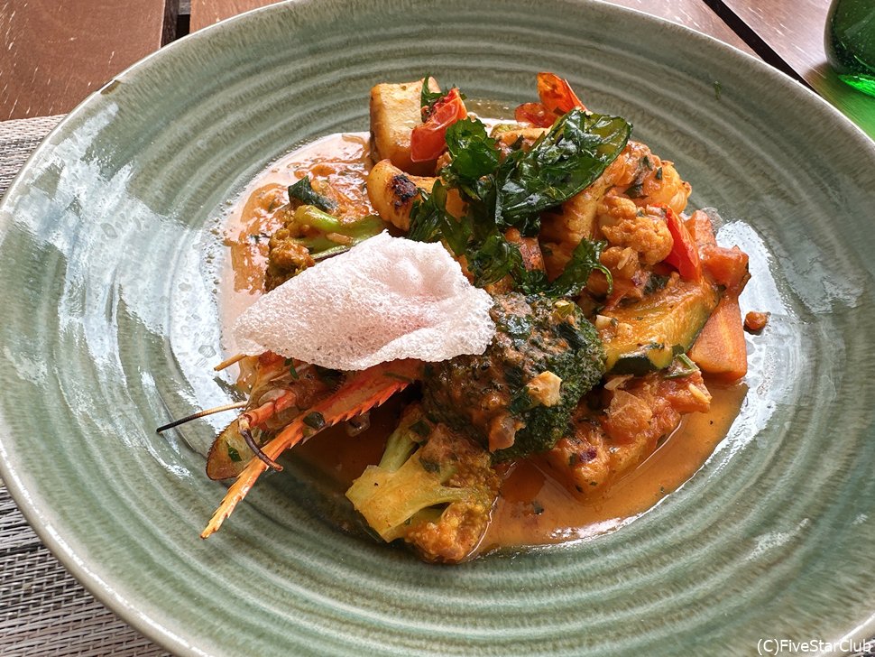 フォーシーズンズ・セレンゲティのメニューの一例　シーフードプラッター