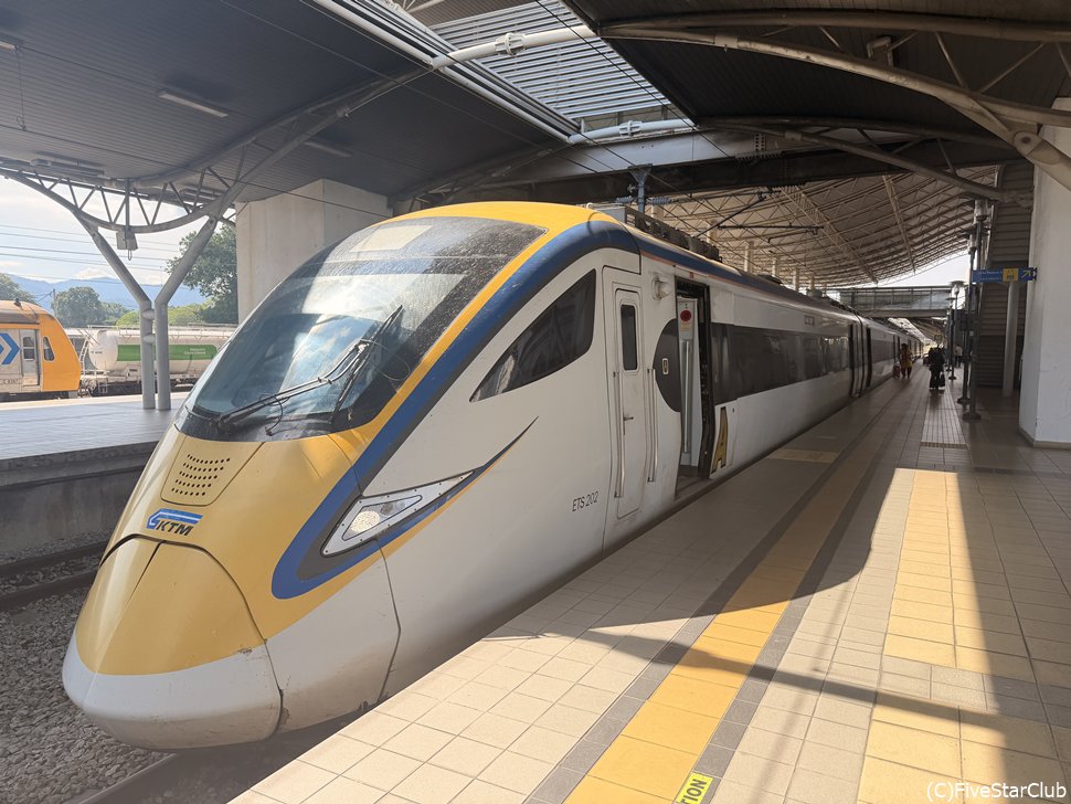 マレー鉄道　高速列車ETS