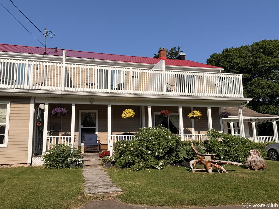 外観もかわいらしい、すてきなB&B
