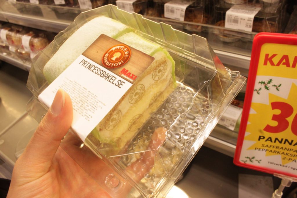 ストックホルムスーパーのプリンセスケーキ