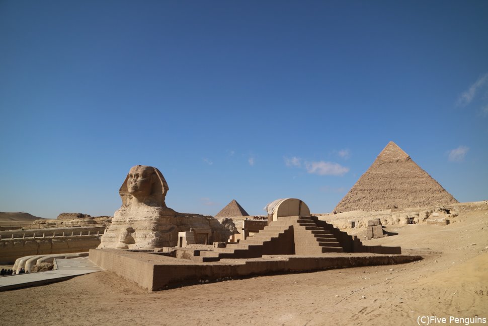 エジプトのスフィンクスやピラミッド