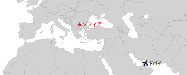 ブルガリア地図