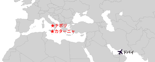 イタリア地図