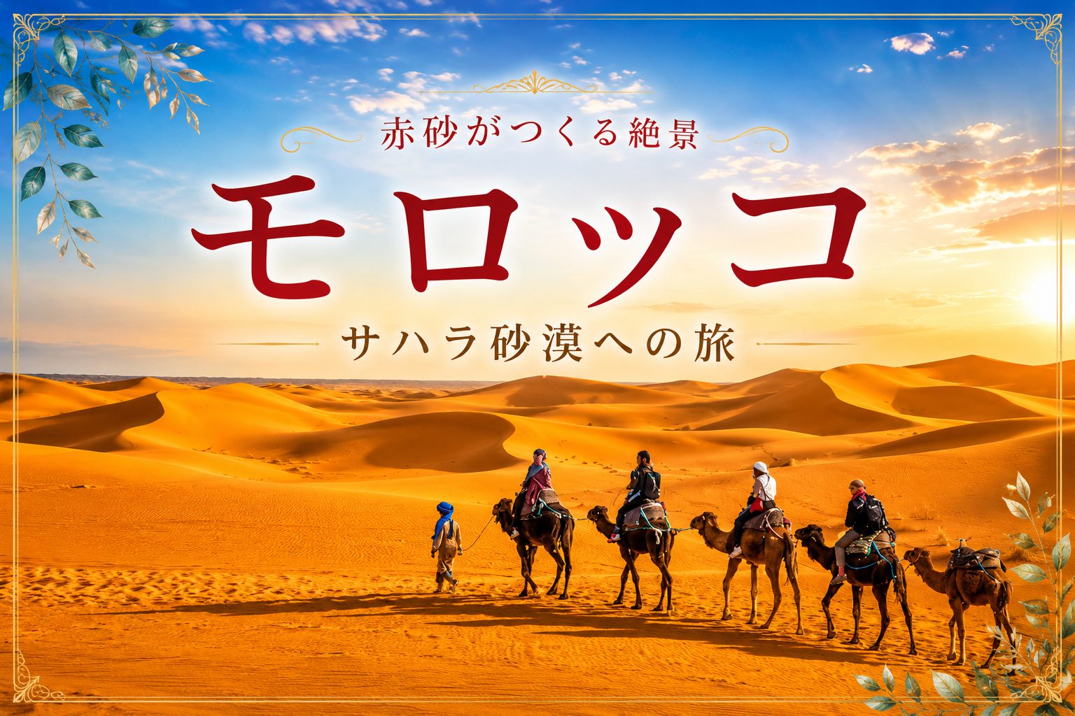 サハラ砂漠／モロッコツアー特集 | 海外旅行・海外ツアーの専門店